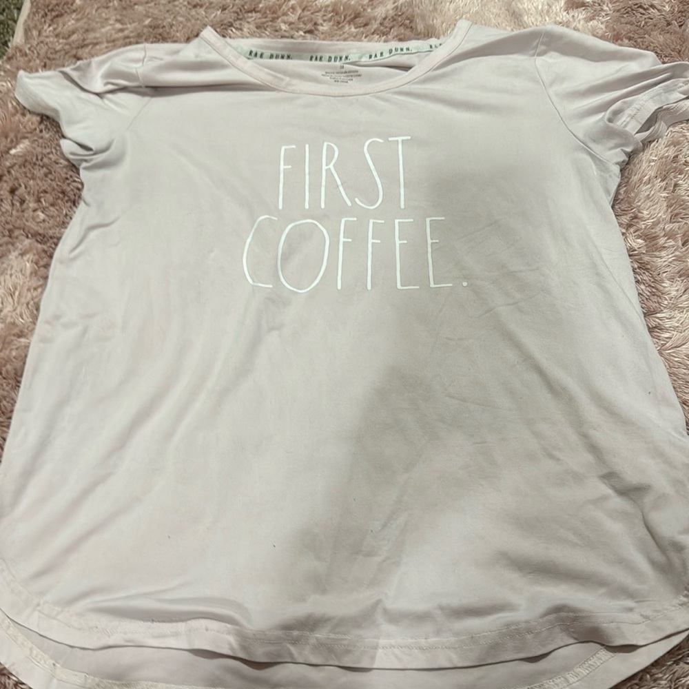 first coffee shirt